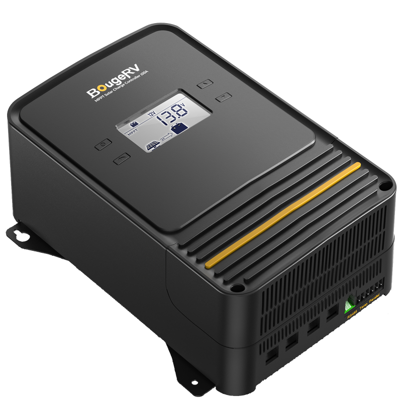 BougeRV 100Amp MPPT Solar Charge Controller 12V/24V/36V/48V ISE235