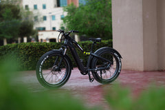 26' Step Over Electric Mountain Bike - Black