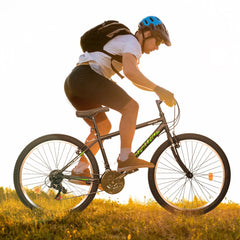 A26338 26 Inch Carbon Steel Frame Mountain Bike,21-Speed Dual V-Brake, Adult and Teens Bicycle for Mountain