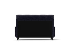 Grey 2 seater sofa sleeper with recline fuction