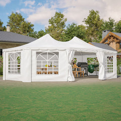 [29X21FT] Extra Large Heavy-Duty Outdoor Waterproof Party, Wedding Tent With Steel Frame (SAK53821)