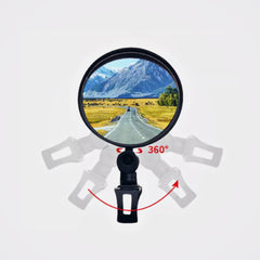 Beecool Bikes Bar End Bike Wide-Angle Rearview Mirror (1 Pair) BC-Mirror-Adv