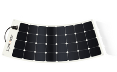 Full Battery Sunpower 100W Flexible Solar Panel with Maxeon Technology cells spr-e-flex-100