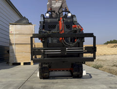 Full Battery 72V 16.4kWh Curiosity Mini Track Loader Skid Steer