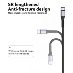 ReHisk High-Speed USB-C to USB-C Cable  3Ft, 10 Packs 45240006639915