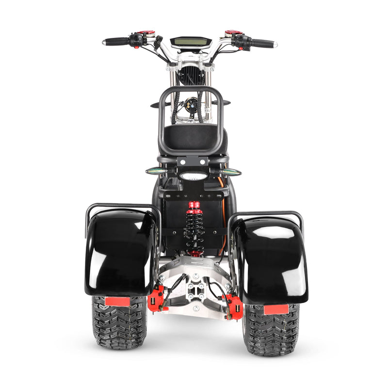 SoverSky 4000w-40Ah Swinging Trike Dual Drive All Terrain T7.4