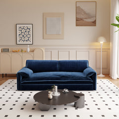 66' Queen Pull Out Sofa Bed, 3-in-1 Convertible Sleeper Sofa with Side Storage,Multi-Functional Velvet Loveseat Bed for Living Room,Bedroom(Old Sku:W1885S00047/W1885S00117;New Sku:W1885S00225)