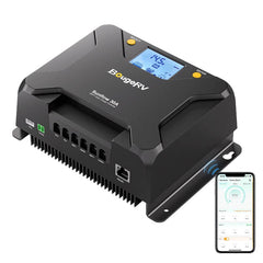 BougeRV Sunflow 30A MPPT Solar Charge Controller 12V/24V ISE217N