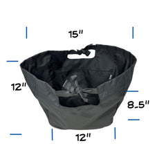 Magnum Bikes Multi-Purpose Basket Liner & Tote Bag 3040