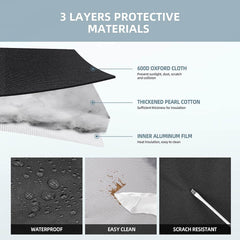 BougeRV 12V 30 Quart (28L) Portable Car Fridge Cover A3001-01811