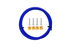 Beecool Bikes Hydraulic Brake Hose Kit 2500mm for Shimano Included 4 Brake Olives and 4 Connecting Inserts