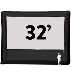 Elite Outdoor Movies Platinum 32' Inflatable Screen 32PT-inf-scrn