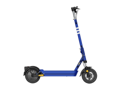 Dual-Suspension Electric Scooter w/ 43.5 Miles Max Operating Range & 24 mph Max Speed - Blue