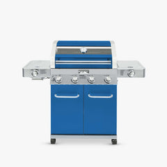 Monument Grills 35633B | Matte Blue Infrared Propane Gas Grill 35633B