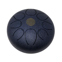 Rare Earth Gallery 25cm Pentatonic Steel Singing Drum - Metal Dark Blue W04-EM