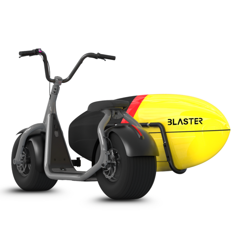 Scoot Motion Blaster Electric Scooter Surf Rack - Transport Your Board Easily