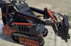Full Battery 72V 16.4kWh Curiosity Mini Track Loader Skid Steer