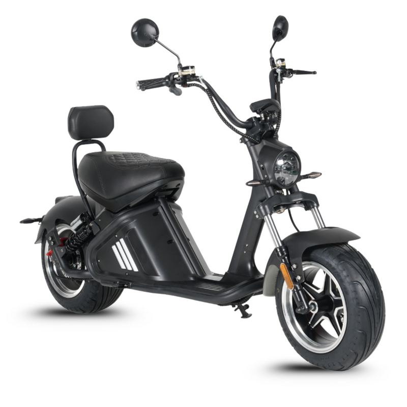 Scoot Motion City Coco M2 electric scooter – chopper look, high-end, removable 30Ah battery