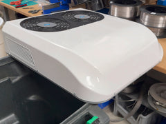 Full Battery 12V 4400 BTU/h Rooftop Air Conditioner average draw 300 watts