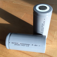 Full Battery LiFePO4 Cylindrical 32700 Cells; 6000 mAh 3.2 V LFP lfp32700