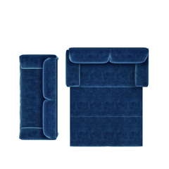 66' Queen Pull Out Sofa Bed, 3-in-1 Convertible Sleeper Sofa with Side Storage,Multi-Functional Velvet Loveseat Bed for Living Room,Bedroom(Old Sku:W1885S00047/W1885S00117;New Sku:W1885S00225)
