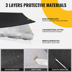 BougeRV CRD45 48 Quart Refrigerator Insulated Protective Cover E0403-04501