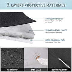 BougeRV 12V 23 Quart Portable Car Refrigerator Cover A3001-01810