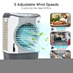 4-In-1 Portable Indoor Outdoor Evaporative Air Cooling Fan, 9740 CFM (91025436)