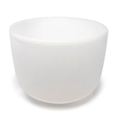 Rare Earth Gallery 14" Frosted Quartz Sound Bowl - C Note - Aligns Root Chakra FB14C+25-LLC