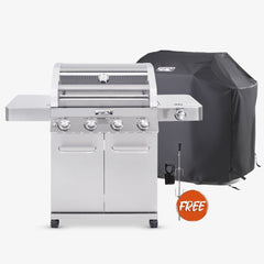 Monument Grills 41847NG | Stainless Natural/Propane Gas Grill