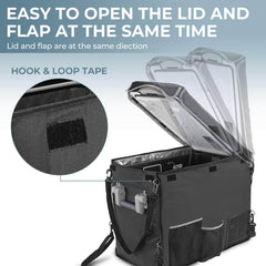 BougeRV 12V 42 Quart (40L) Portable Car Fridge Cover A3001-01804