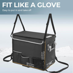 BougeRV 12V 42 Quart (40L) Portable Car Fridge Cover A3001-01804