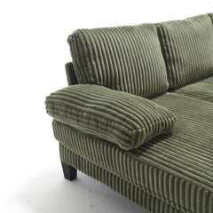 [VIDEO provided][New]U-Shaped Couch with Oversized Seat,4-Seat Sofa  with Double Chaise,Comfortable and spacious indoor furniture for Living Room,Apartment