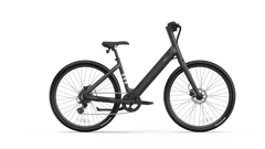 Minimalist Fitness Step-through e-Bike w/ up to 62 miles Max Operating Range and 20 MPH Max Speed - Matte Black