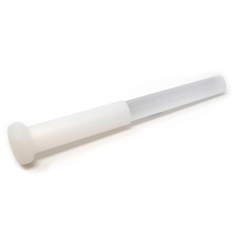 Rare Earth Gallery Silicone Striker Tool with Ball & Quartz Hand-blown Medium Handle & Chakra Bag NP005-MMZ