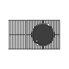 Monument Grills Multifunction Cast Iron Grill Grate