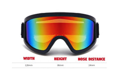 Beecool Bikes Winter Riding Anti-wind Outdoor Sports Anti-glare Reflective Anti-ultraviolet Glasses