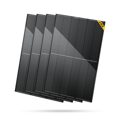 BougeRV Bifacial 800 Watts 10BB 12V/24V Rigid Solar Panel