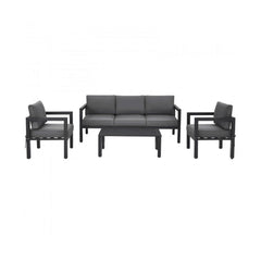 Premium Outdoor Aluminum Furniture Set For Backyard & Poolside, 4PCS (SAK73532)