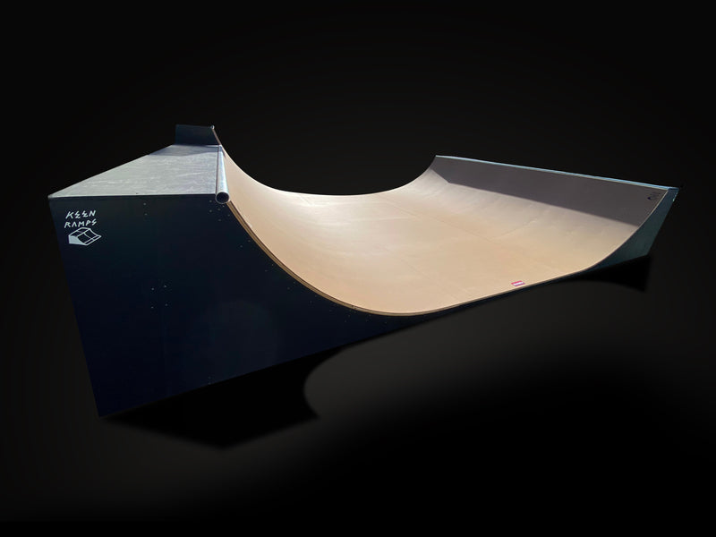 Keen Ramps 4' x 16' Mini Half Pipe