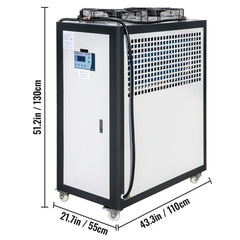 Smart Air-Cooled SS Industrial Water Chiller With LCD Display (SAK26458)
