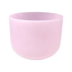 Rare Earth Gallery 10" Rose Quartz Gem Infused Quartz Singing Bowls