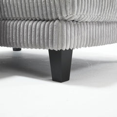 [VIDEO provided][New]U-Shaped Couch with Oversized Seat,4-Seat Sofa  with Double Chaise,Comfortable and spacious indoor furniture for Living Room,Apartment