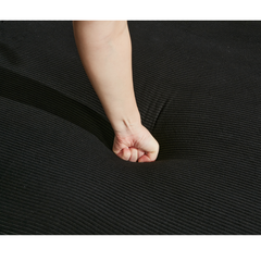 [NEW ARRIVED] [VIDEO PROVIDED] 78.5' Folding Convertible Out Sleeper Sofa Bed,4-in-1 DIY Combination Convertible Sofa,3 seat, Folding  Sofa, King Size , Bedroom,Apartment,Corduroy,Black