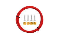 Beecool Bikes Hydraulic Brake Hose Kit 2500mm for Shimano Included 4 Brake Olives and 4 Connecting Inserts