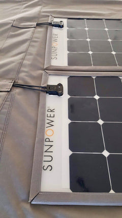 Full Battery Sunpower 100W Flexible Solar Panel with Maxeon Technology cells spr-e-flex-100
