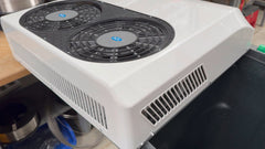 Full Battery 12V 4400 BTU/h Rooftop Air Conditioner average draw 300 watts