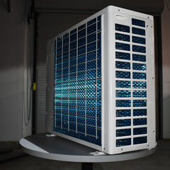 Full Battery 24V DC Mini Split Heat Pump Solar Air Conditioner