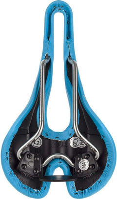 Selle SMP Pro Saddle with Steel Rails (Light Blue)