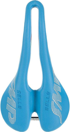 Selle SMP Pro Saddle with Steel Rails (Light Blue)